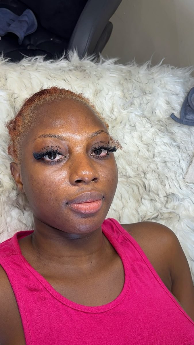 Sarah Temitope Ojo, founder of Finelle Lash Extensions